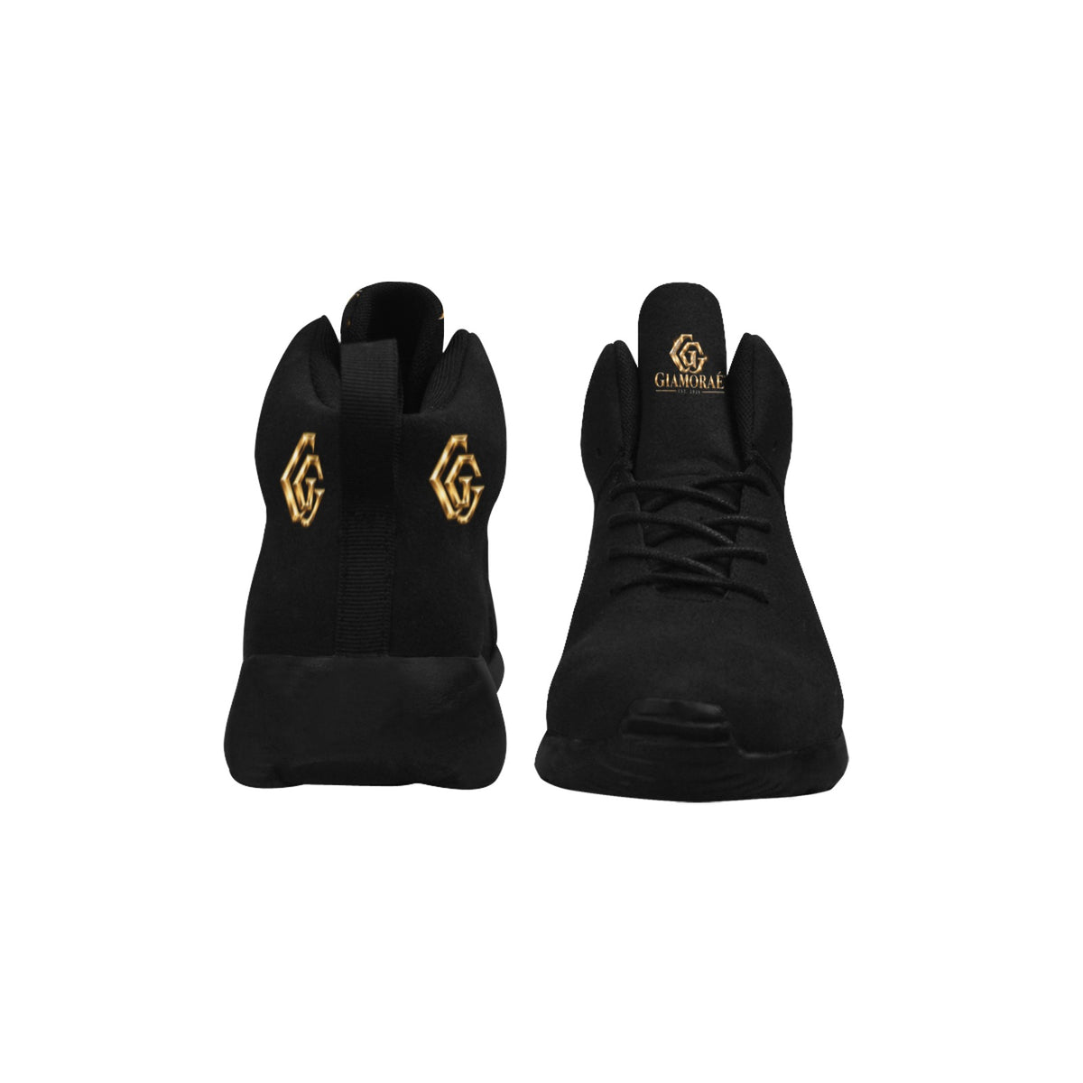 Giamorae Black Men's Basketball Sneaker