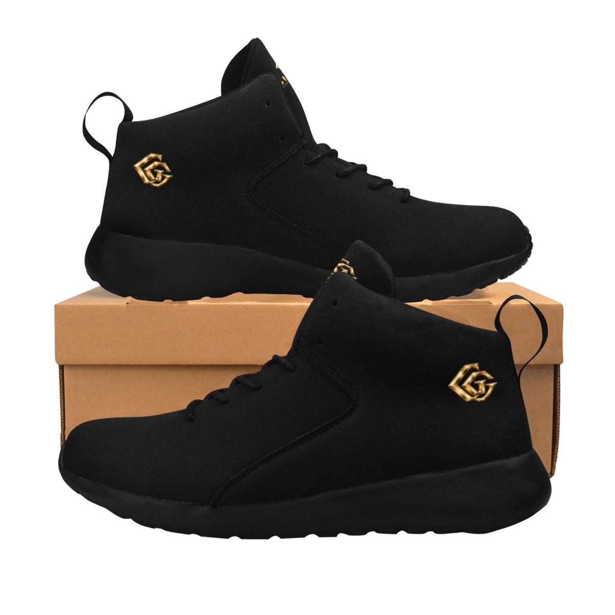 Giamorae Black Men's Basketball Sneaker