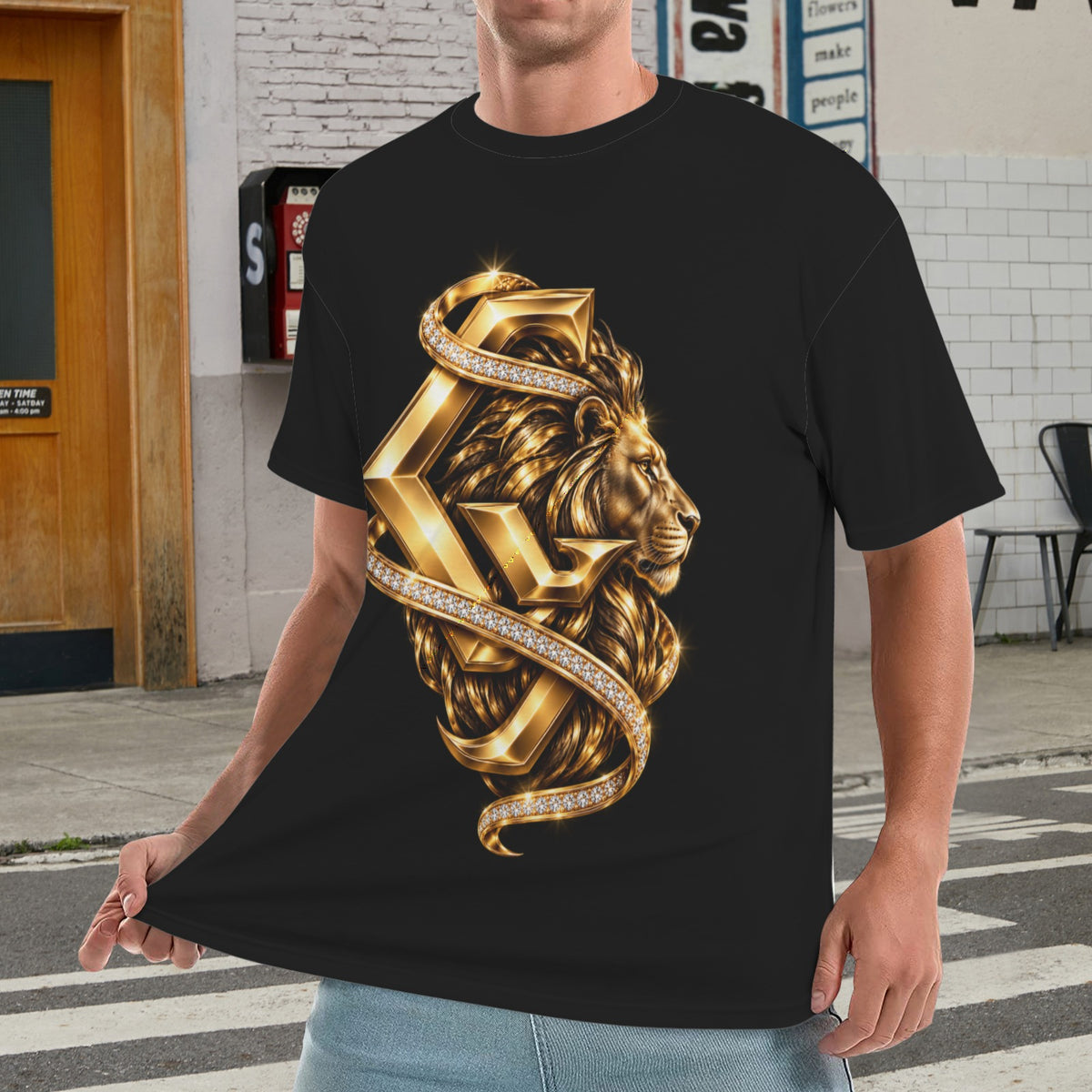 Giamorae'  Luxe Lion T-Shirt
